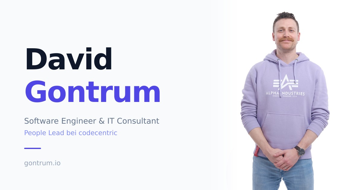 David Gontrum – Software Engineer & IT Consultant